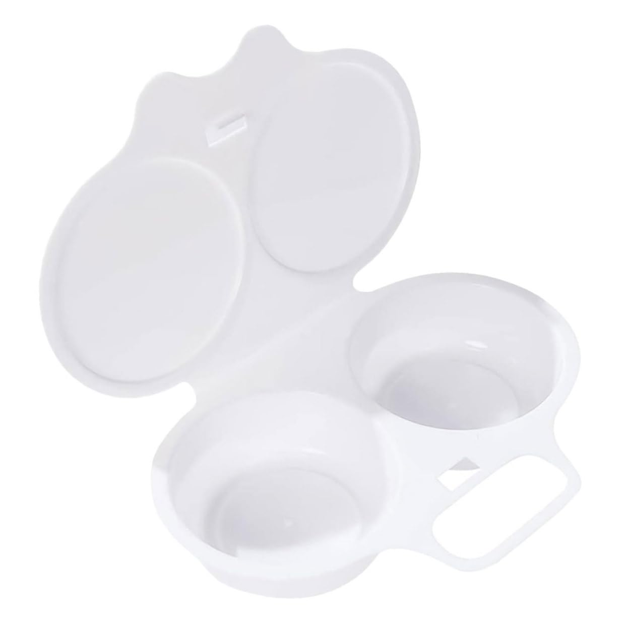 Mobestech Egg Cookware for Microwave Portable Egg Maker Japanese Style Easy to Use Dishwasher Safe