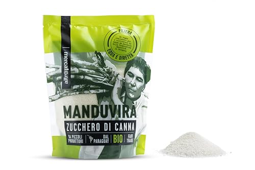 ALTROMERCATO - Zucchero di canna chiaro Manduvirà - bio -