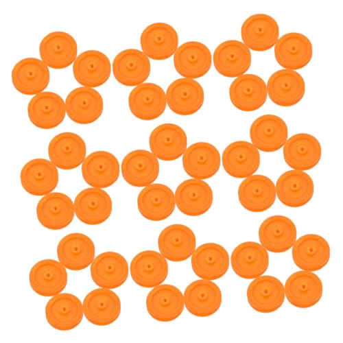 Alipis Plastic Pulley for Diy Projects 50pcs Wheel Toy Efficient Performance and Enhanced Stability