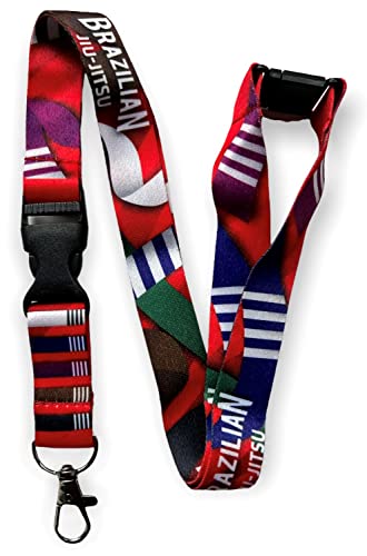 Image of Brazilian Jui Jitsu - BJJ Neck Lanyard With Safety Breakaway