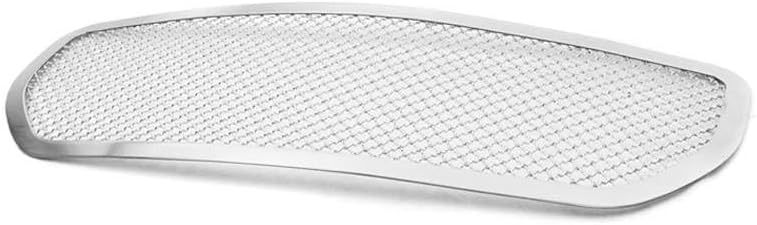 Front Bumper Stainless Steel Mesh Upper Grille Insert Chrome Compatible with 2005-2007 Magnum
