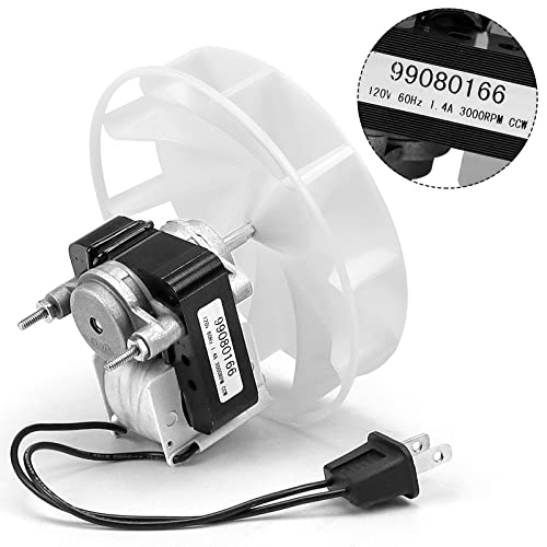 S99080166 Bp28 Bathroom Vent Bath Fan Motor Kit Replacement Fit For Broan Nutone 655 679 657 658 Exhaust Fan Motor 70Cfm 1.4 Amp 3000Rp 120V Ccw #TOP4
