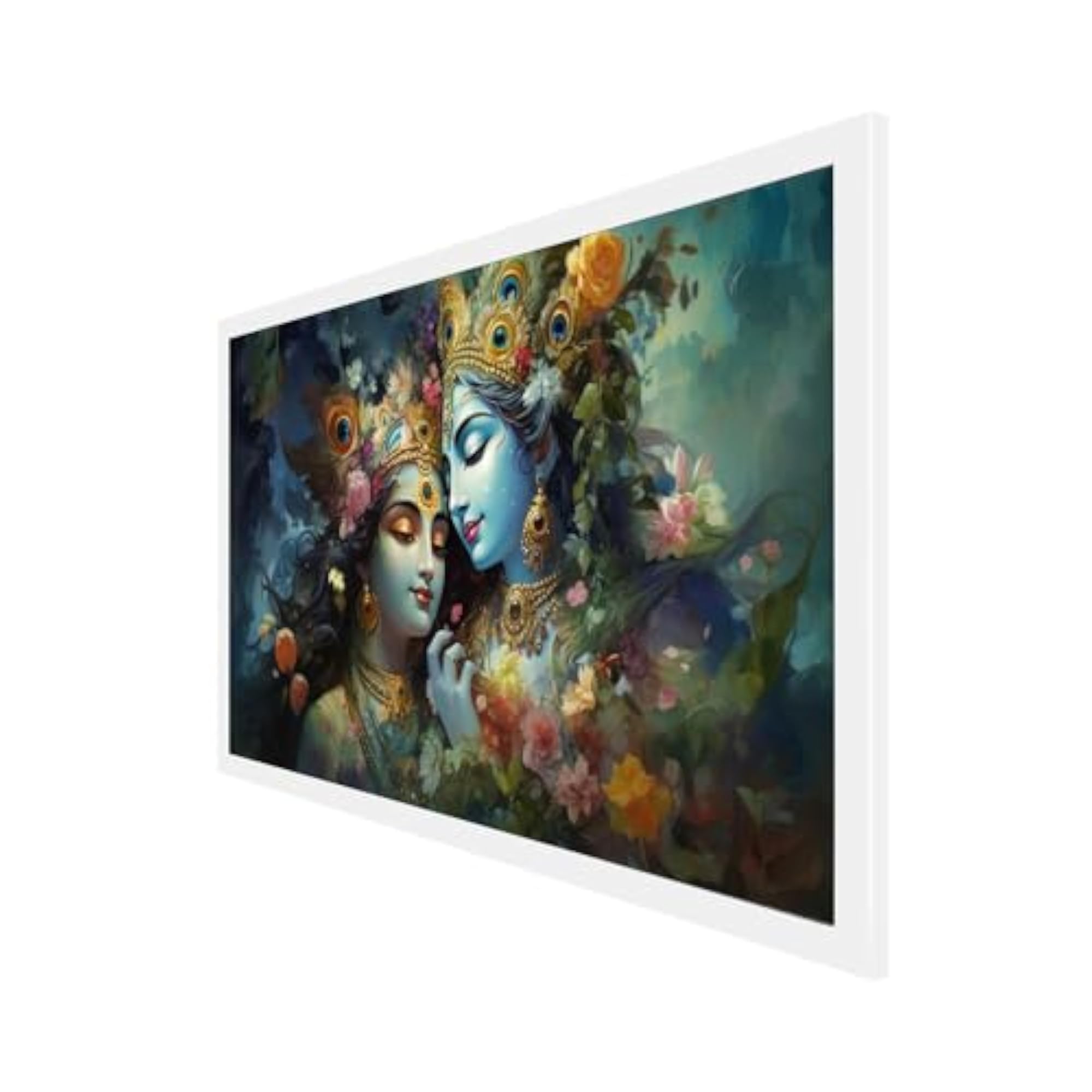 Beautiful Radha Krishna Canvas Art for Home Decor