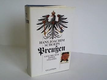 Hardcover PreuÃŸen. Geschichte eines Staates [German] Book