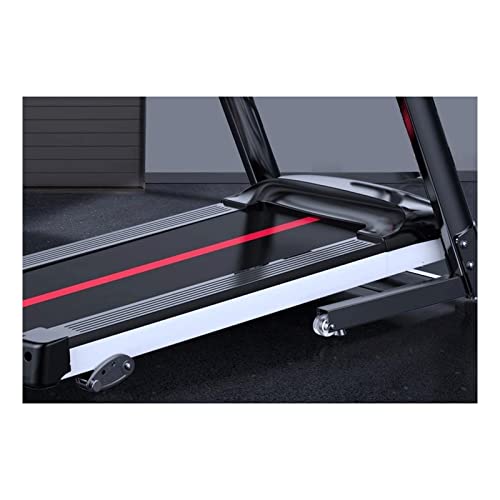 Image of Folding Electric Treadmill Fitness Equipment for Home Gym Running Walking Mat Treadmill Foldable Exercise Machine (Black)