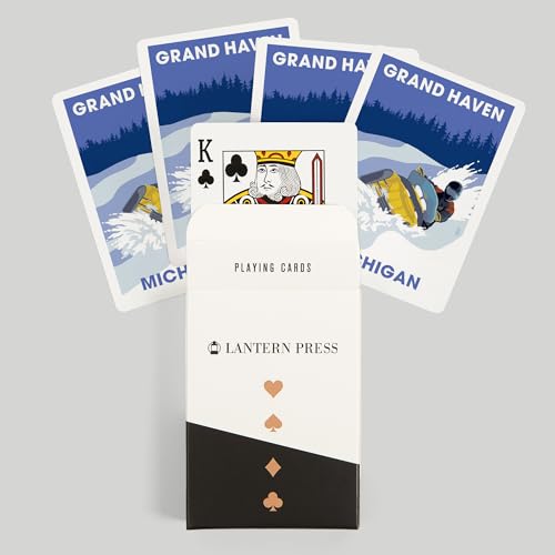 Baraja Poker Grand Haven Michigan 52 Cartas miniatura 6