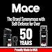 Mace Pepper Gel - Magnum 4, 2.79 oz, 20 Feet Range, No Wind Blowback, Max Strength 10% OC, Long Lasting UV Dye, Flip Top Safety Cap, Self Defense Pepper Spray Gel for Women & Men - Black