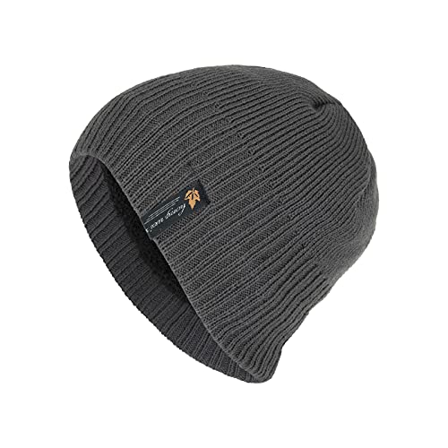 BCDlily Beanie Hat for Women Men Winter Beanies Knit Skull Cap Casual Warm Ski Hats (Dark Gray-A)