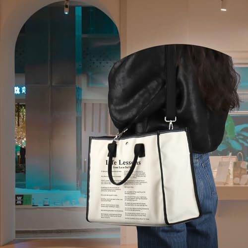 Bolsa Tote Estética Musical Lyric Porta Cantante miniatura 3