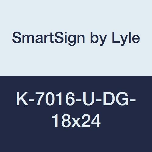 SmartSign Señal de aluminio con número de muelle "Dock 40.6 cm