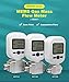 Digital Gas Flow Meter Tester, Portable Air Flow Meter Air Nitrogen Flow Rate Tester Compressed Air Digital Display Flow Tester (MF5706 (0-250L/min)