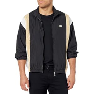 Lacoste mens Sportsuit Showerproof Track Jacket