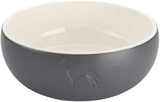 HUNTER Keramik-Napf LUND, Farbe: grau, Keramiknapf mit Silikonrand, sicherer Stand, edles Design, pflegeleicht & spülmaschinenfest, Größe: 550 ml product image