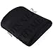 for Black Memory Foam Lumbar Cushion with Velvet Cover