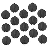 VILLCASE 15Stücke Gasherd Ersatzknopf Aus Kunststoff Teilig Für Einfache Bedienung Und Austausch Für Haushalts Und Restaurant Gaskocher
