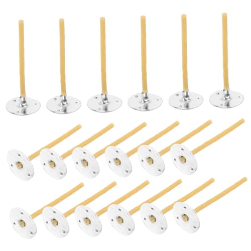 100 mechas para velas de cera de abeja trenzadas en rollo miniatura 7