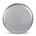 Jayke Joy Spare Tire Cover, Silver Wheel Cover PVC Leather Waterproof Dust-Proof Universal Fit for Jeep Trailer RV SUV Camper Vehicle (16 Inch)