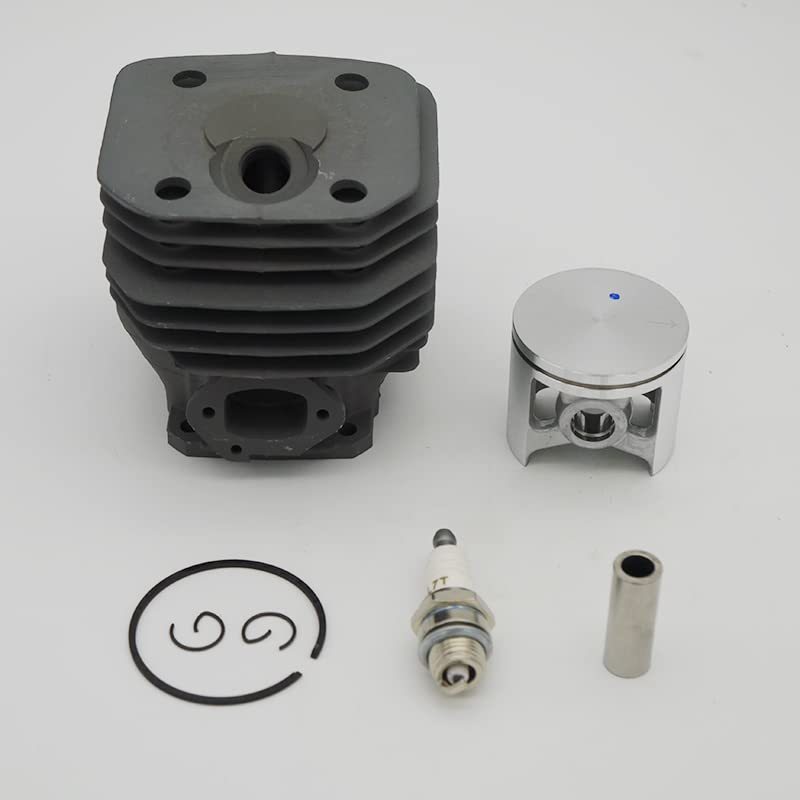 Pistón de Cilindro de 48mm para Kit de bujías para Husqvarna 262 262XP 261, repuestos de Motosierra de jardín a Gas
