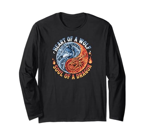 Howling Wolf Animal Nature Dragon Ying Yang ����T�V���c