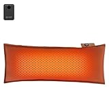 SAVIOR HEAT Heated Throw Pillow Lumbar S...