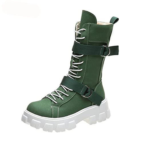 Botas para Mujer Zapatos Deportivos cómodos de Suela Gruesa Cover