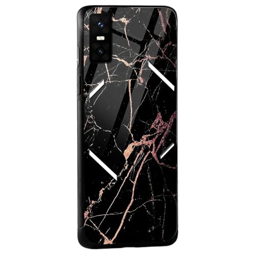 Image of COLORflow Back Cover Compatible with Infinix GT 30 Pro 5G | Black Marble Golden | Shockproof TPU Bumper Cover with Camera Protection Back Cover Compatible with Infinix GT 30 Pro 5G