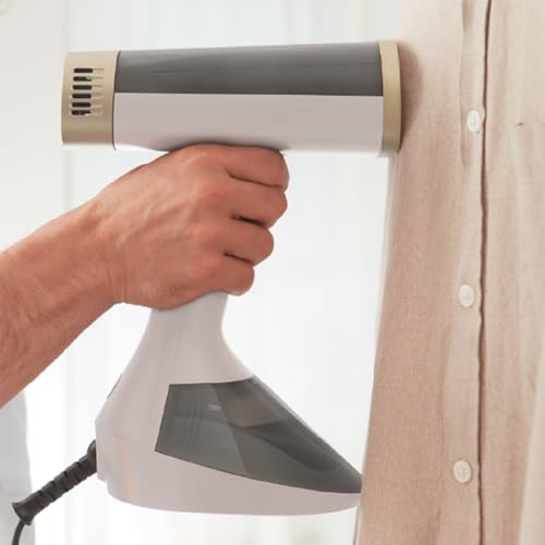 Russell Hobbs plancha vertical con succión tejidos [1500 W, 24 g/min de vapor] (3 configuraciones de vapor y succión, depósito de agua de 200 ml, calentamiento en 35 s.,cerámica 28551-56 - imagen 7