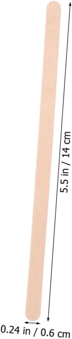500pcs Wooden Coffee Stick Beverage Swizzle Sticks Wood Coffee Stirrers Wooden Coffee Mixers Drink Stirring Sticks Wooden Drink Mixers Disposable Swizzle Rods Wooden Stirrers Beige