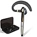 Bluetooth Headset HonShoop Bluetooth 5.0 in Ear Bluetooth Earpiece Wireless Headphones Noise Reduction Earphones with Mic for Business/Workout/Driving (Grey)
