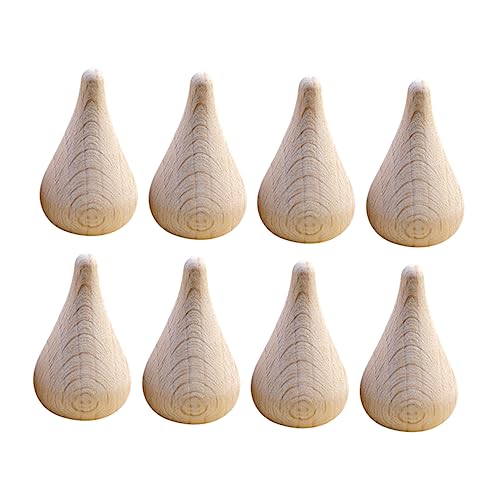 SHINEOFI 8St Wassertropfen aus Holz unvollendete Tropfenfigur Wassertropfenmodell aus Buche DIY Wassertropfenmodell kinder bastelset basteln für kinder handgefertigte Modelle DIY-Malmodell SHINEOFI 8St Wassertropfen aus Holz unvollendete Tropfenfigur Wassertropfenmodell aus Buche DIY Wassertropfenmodell kinder bastelset basteln für kinder handgefertigte Modelle DIY-Malmodell