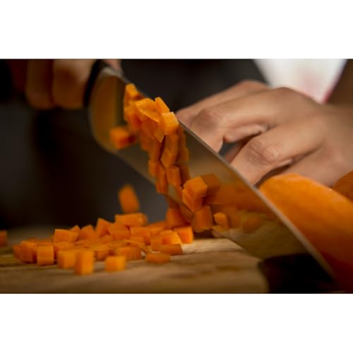 Foto von Tefal Ice Force K23207 Fleisch und Schinkenmesser | Handschutz | Edelstahl | Schwarz | 20cm