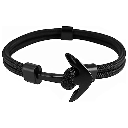 Okos Men’s Fashion Jewellery | Accessory for Boys and Men | Anchor Rope Style Arrow Bracelet | Gifts for Girls and Boys | Unisex Wrist Band CO1000450BR