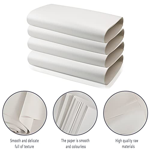 Leonbach 100 Sheets 24" X 12" Clean Packing Paper, Newsprint Packing Paper Filler Items Shipping Paper Sheets Moving Wrapping Paper #TOP5