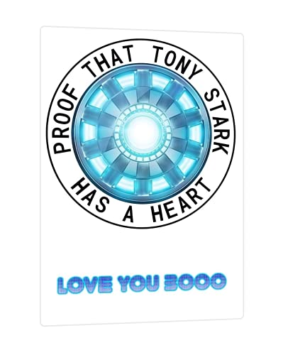 Image of Superhero Ironman Arc Reactor Nanotech Waterproof Digital Picture Magnet. Large Size 10cms x 7cms; Multi Color 1 Piece Ironman Arc Reactor Office Fridge Magnet. Iron Man Gift Souvenir AV-13