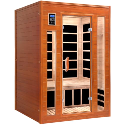 X-Vcak 2 Person Infrared Sauna with Red Light