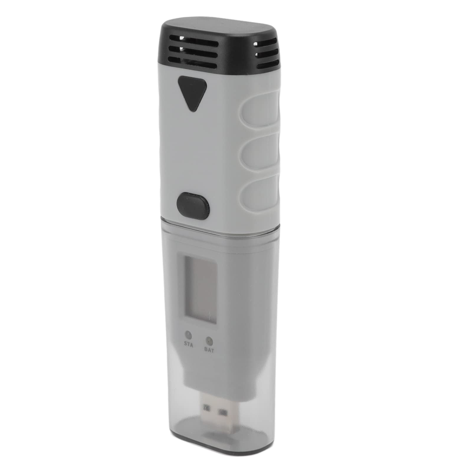 Tnfeeon Termometro Digitale Portatile per Temperatura, Allarme LED a Due Misuratore Portatile di Misurazione dell'umidità della Temperatura per il Monitor della Stanza dei Bambini dei Rettili della