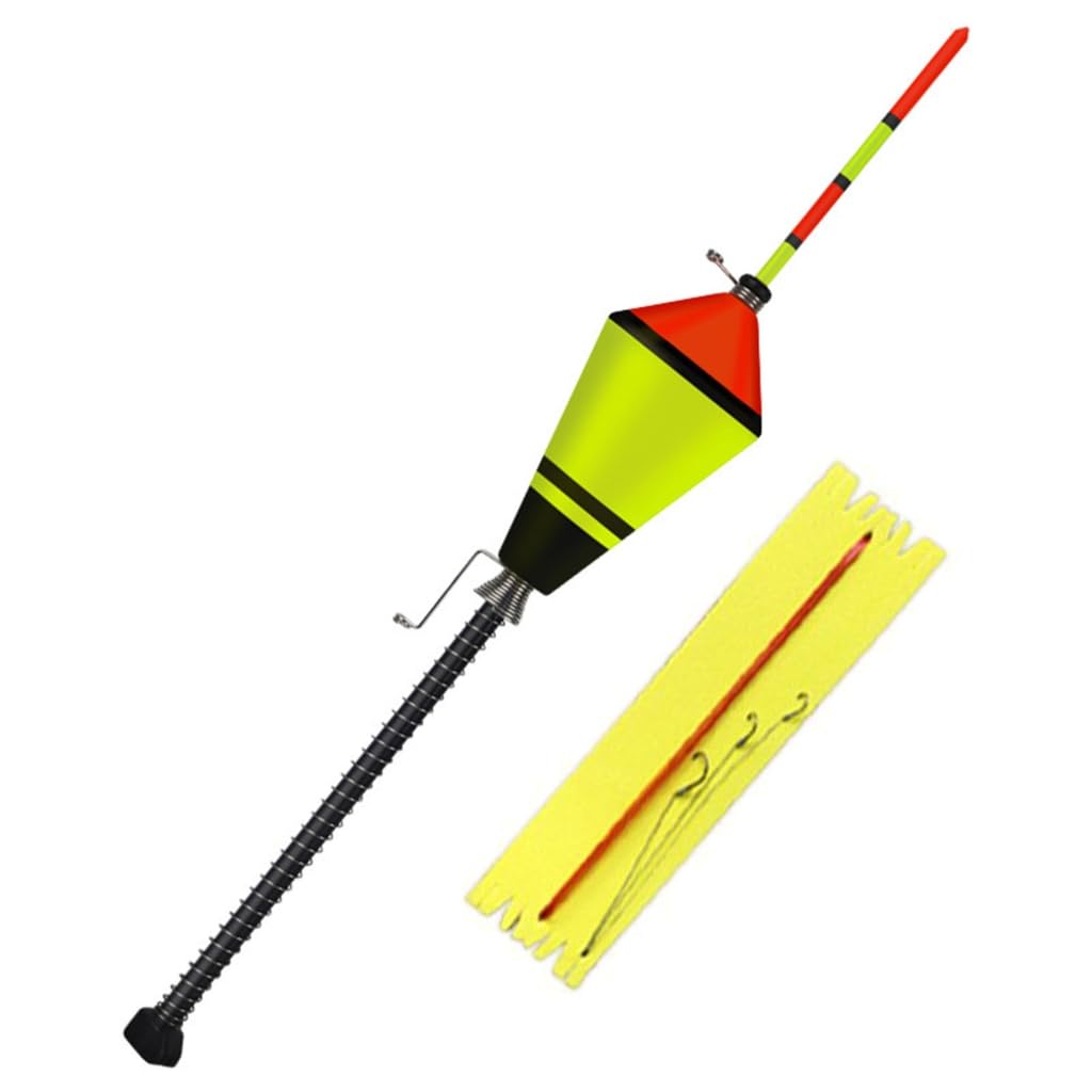 High Sensitivity Automatic Fishing Float Portable Bobbers Fast Float with Spring for Outdoor Fishing