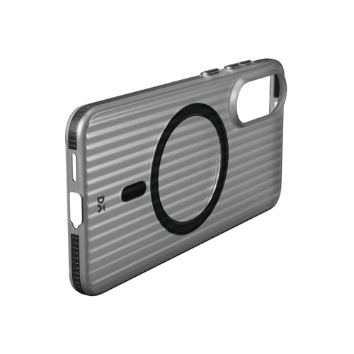 Image of DailyObjects Beam 2.0 Magnetic Case Cover Compatible with Samsung Galaxy S25 Edge | Wireless Charging Slim Back Cover | 2 Layer Edge Protection & Shockproof - Black
