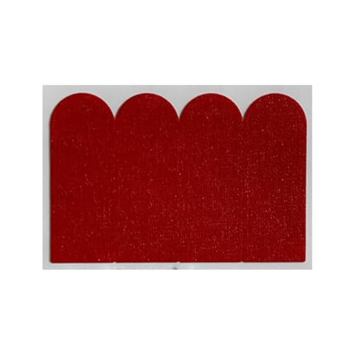 Vise Feel Performance Fitting Tape for Bowlers- 1 inch Width in a Pre-Cut Bowler's Tape Package- Includes 30 PiecesRed 4