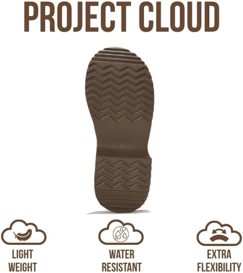 Project Cloud 100% Genuine Leather Platform Clogs for Women Footwear - Memory Foam and Non-Slip Mules Shoes, Comfortable Stylish Closed Toe Clogs for Women 2026 (Johnna) - Image 5