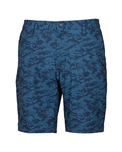 Cutter & Buck Men's Shorts, Navy Camo, 35