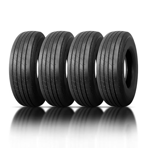 Set of 4 (Four) Travelstar Eco-Mile AP Steer All Position 215/75R17.5 18PR J 135/133L Tires- 215/75R17.5 Commercial Truck Tire-5-Year Warranty | Eco-Friendly- (Tire Only)
