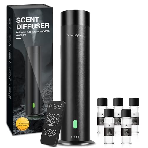 Waterless Scent Diffuser Starter Kit - 800 Sq Ft Coverage, Hotel Scent Diffuser,...