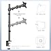 VIVO Single Monitor Desk Mount, Extra Tall Fully Adjustable Stand for 1 LCD Screen up to 32 inches, Ultra Wide Screens up to 38 inches, 22 lbs Capacity, STAND-V001T