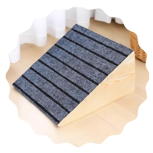 RTVGNSZSJL Rampe De Seuil Antidérapante, Rampe De Trottoir pour Fauteuil Roulant 11cm 15cm 20cm Hauteur, Portable Rampes D'accès Intérieur(27x27x11cm/10.6x10.6x4.3in)