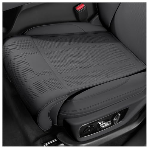 YYBDLC Car Seat Leg Extender Cushion for Koenigsegg One:1 2014 2015 2016, Leg Support Pad with Breathable Ventilated, Car Leg Rest for Long Drives, All Seasons Comfort,A Black
