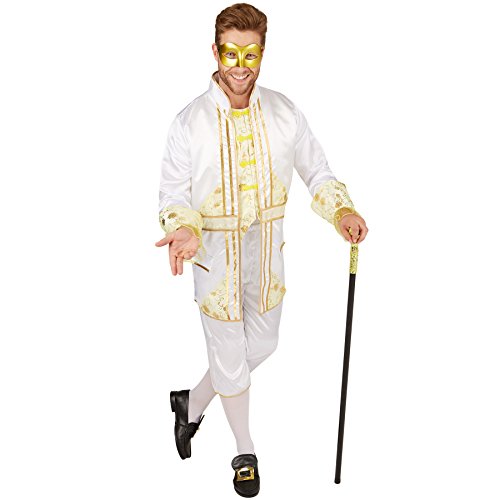 dressforfun Herrenkostüm Barock Kaiser | Extravagantes Karnevalskostüm für Herren | inkl. schicker Kniestrümpfe (XXL | Nr. 301398)