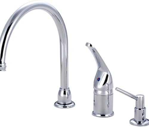 Miniatura 7 de Kingston Brass KB825K5 Chatham - Grifo de cocina amplio, 9 pulgadas, bronce aceitado