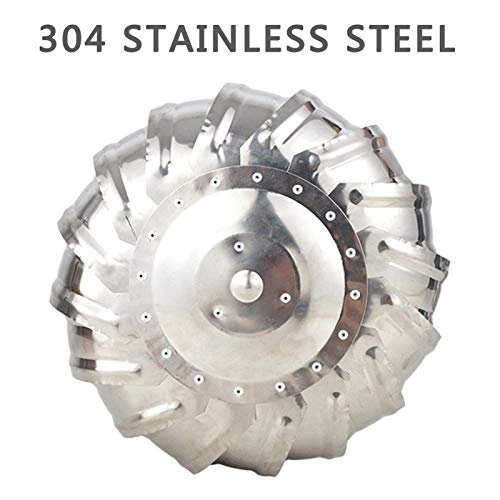 Chapeau de cheminée rotatif 150mm en acier inoxydable pour extraction d'air