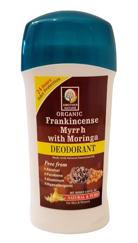 Hairobics Frankincense Myrrh & Moringa Deodorant – All Natural Aluminum-Free Deodorant for Long-Lasting Freshness, Odor Protection & Sensitive Skin – 2.65 oz image 3